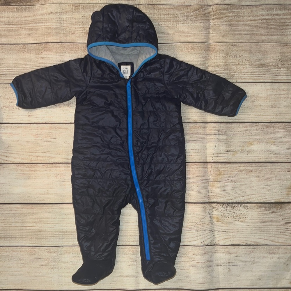Baby Gap PrimaLoft Bunting Snowsuit Size 6-12